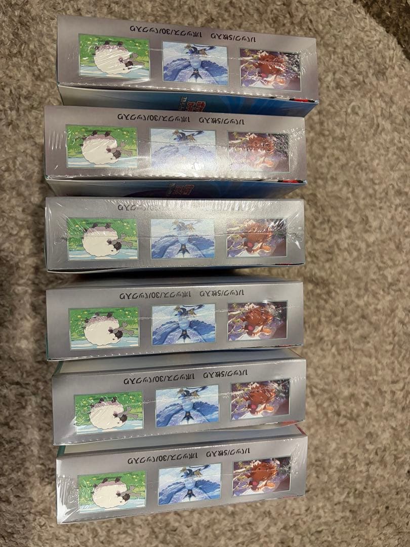シュリンク付 6BOX バトルパートナーズ ポケモンカード - メルカリ