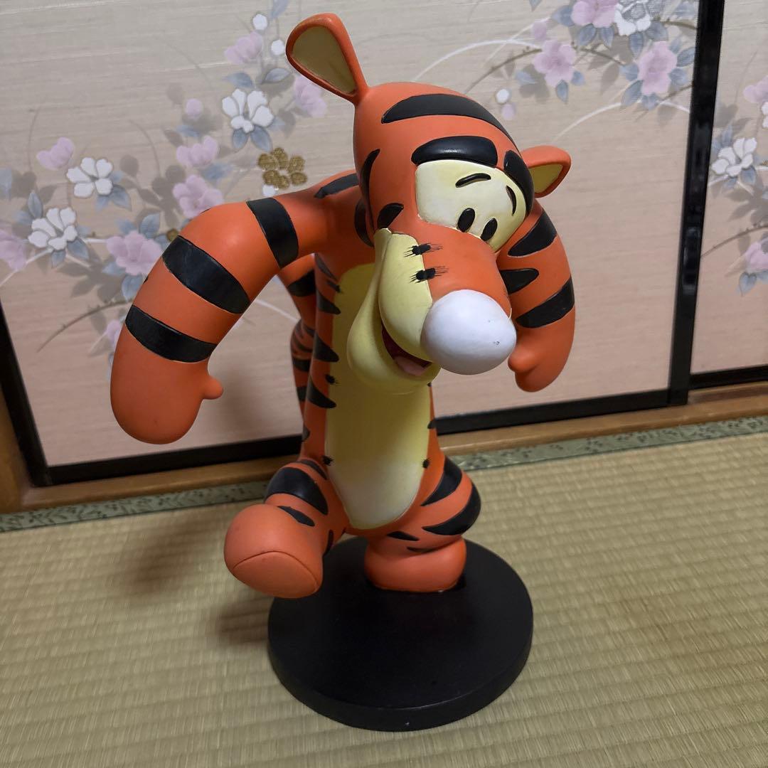 希少　ディズニー クラシック ティガー フィギュア 置物　レトロ　アンティーク