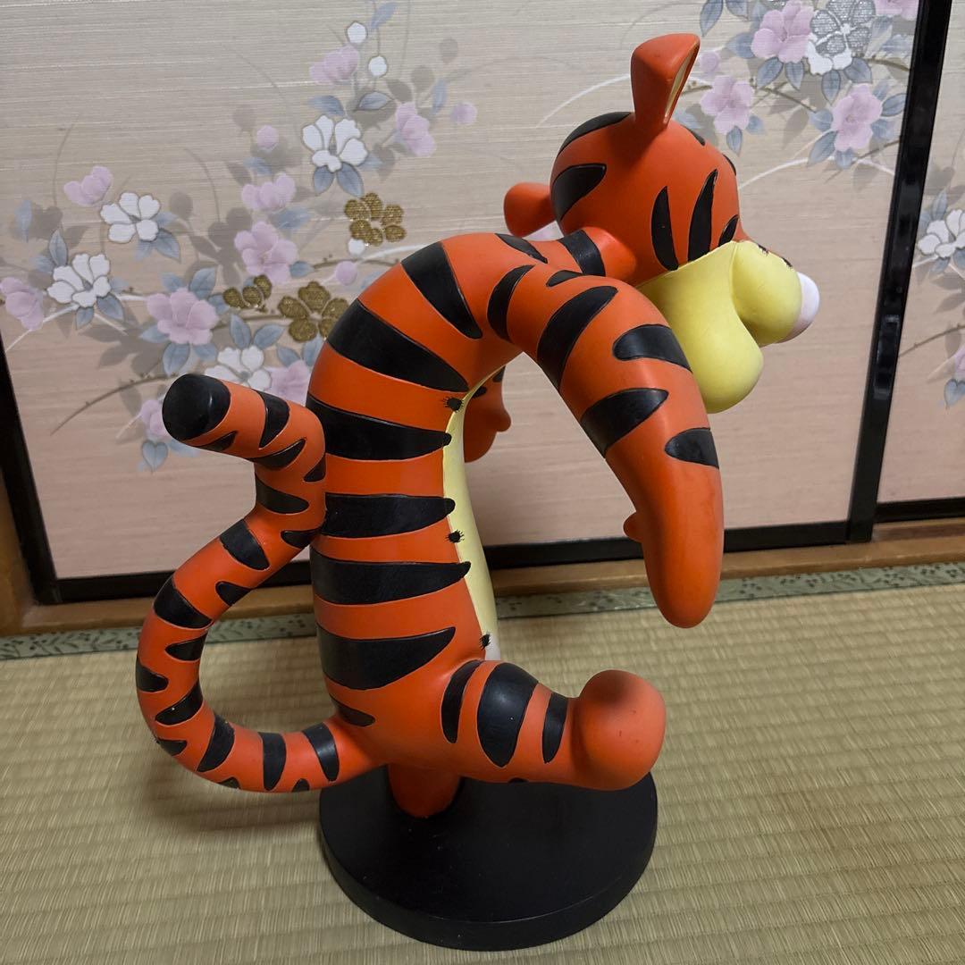 希少　ディズニー クラシック ティガー フィギュア 置物　レトロ　アンティーク