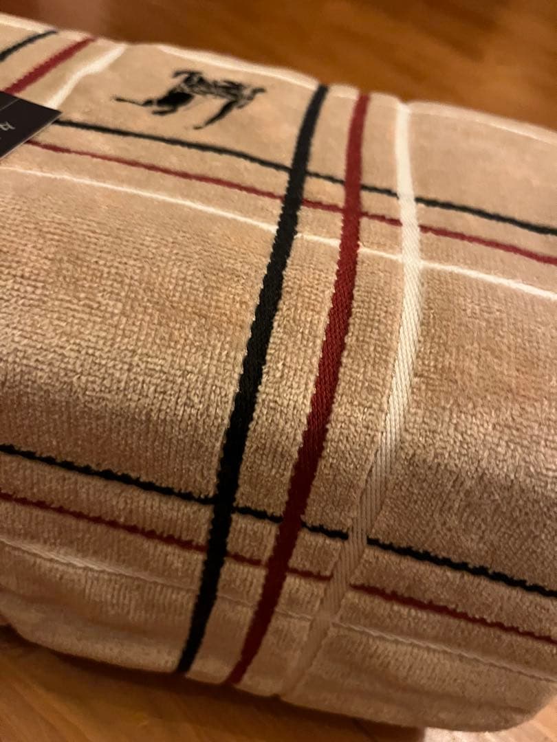 【新品未使用】バーバリー 西川産業 タオルケット 140×190cm