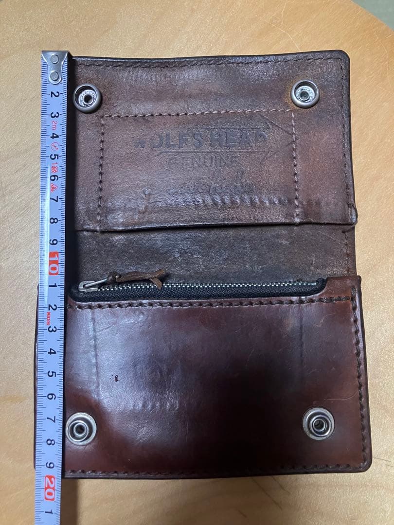 WOLF'S HEAD（ウルフズヘッド）ウォレット財布サークルスタッズ