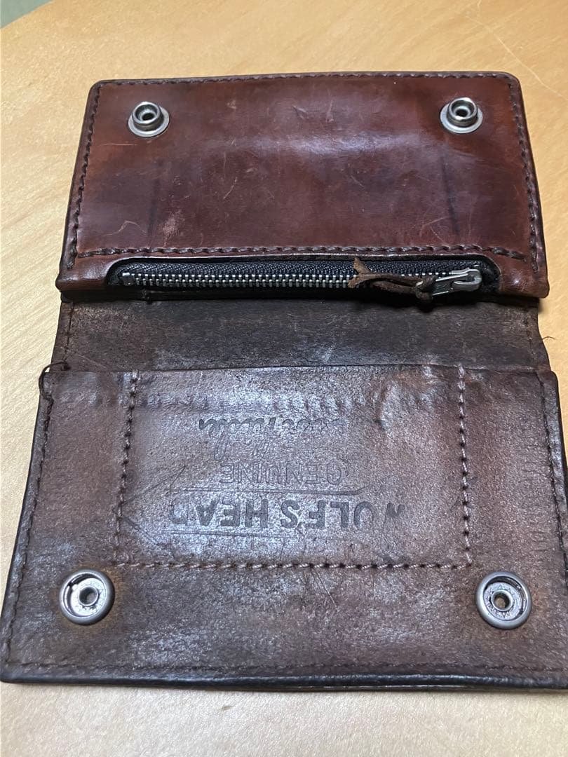 WOLF'S HEAD（ウルフズヘッド）ウォレット財布サークルスタッズ