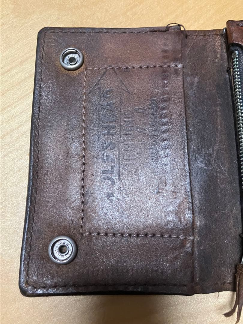 WOLF'S HEAD（ウルフズヘッド）ウォレット財布サークルスタッズ