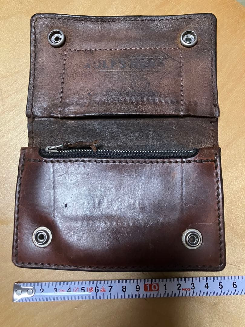 WOLF'S HEAD（ウルフズヘッド）ウォレット財布サークルスタッズ