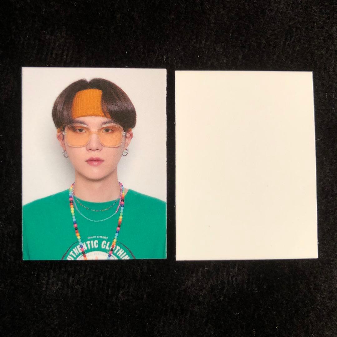 BTS ユンギ 証明写真 シーグリ2021 2022 フォトカード SUGA - メルカリ