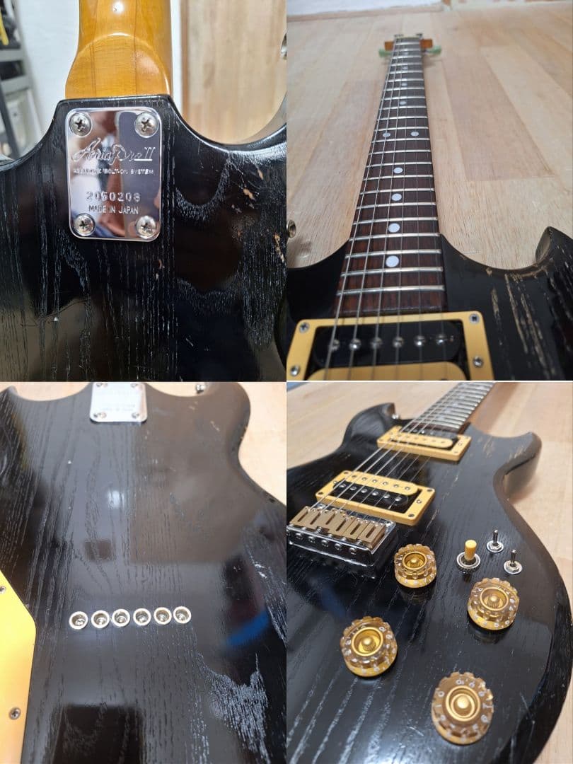 日本製】マツモク CS-250 調整済 エレキギター カートコバーン - メルカリ