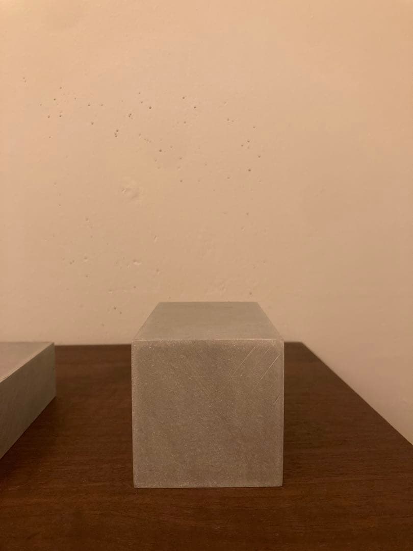 アルミブロック/オブジェ/diorama/インテリア アート