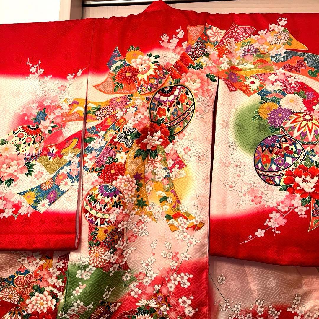 未使用品　女の子お祝着物　産着　七五三