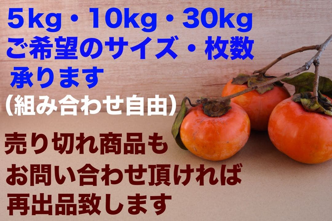 柿渋米袋：30kg x 10袋　５度塗り