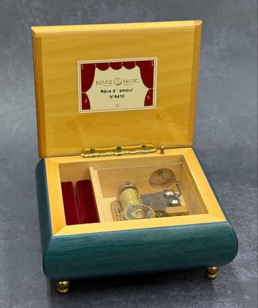 【⭐️美品❣️稼動⭐️】REUGE　Rêve d'amour　オルゴール　N°6410