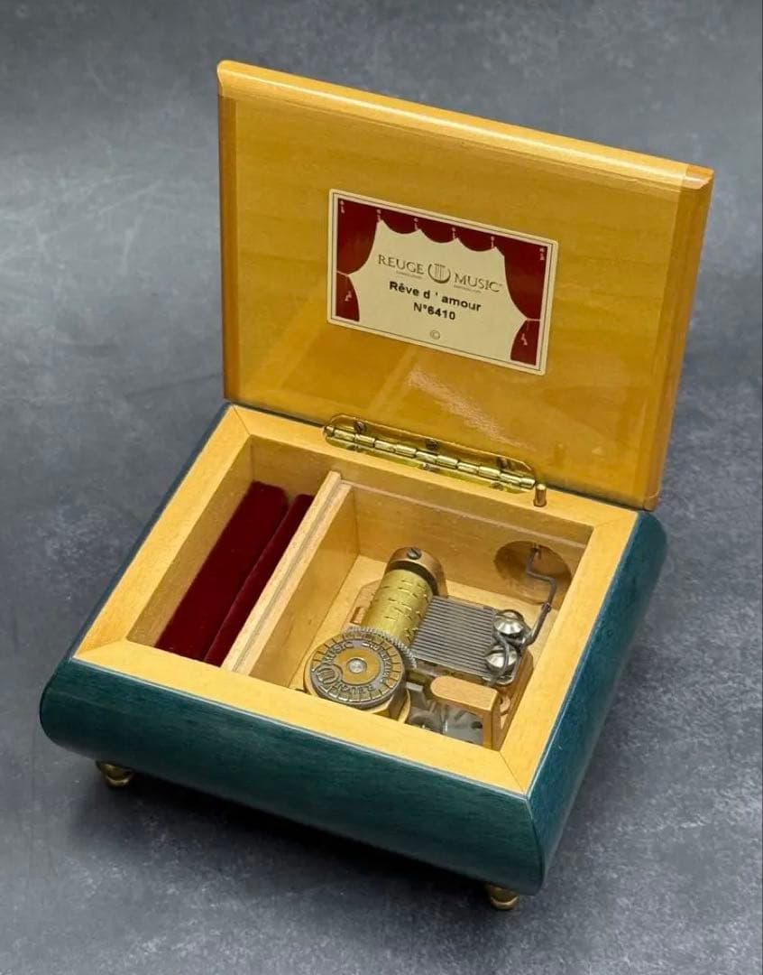 【⭐️美品❣️稼動⭐️】REUGE　Rêve d'amour　オルゴール　N°6410