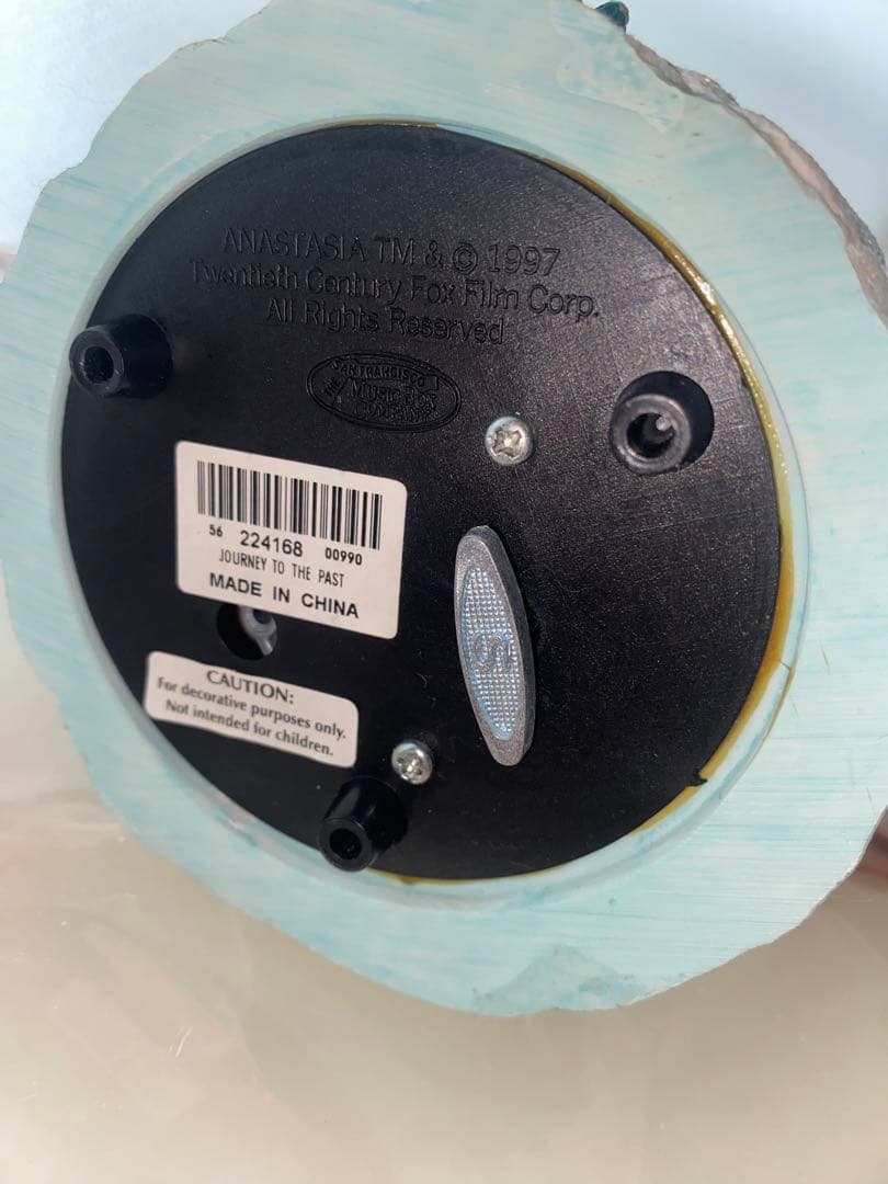 極美品 ディズニー スノードーム “アナスタシア” 稀少品1997年製