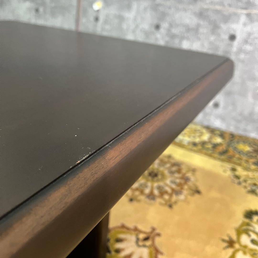 ꧁北海道 旭川家具꧂市松模様 リビングテーブル センター ロー 机 家具 民芸