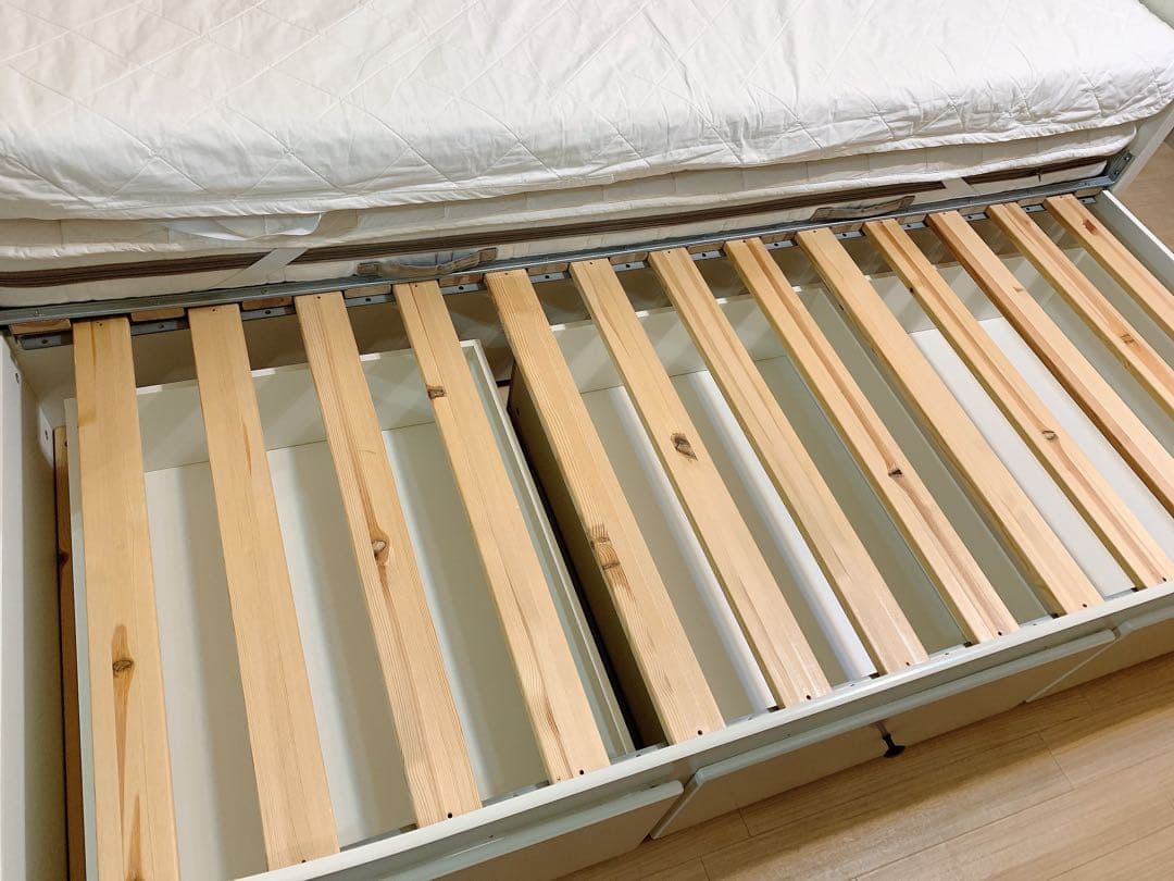 イケア HEMNES ヘムネス デイベッドフレーム　マットレス付き