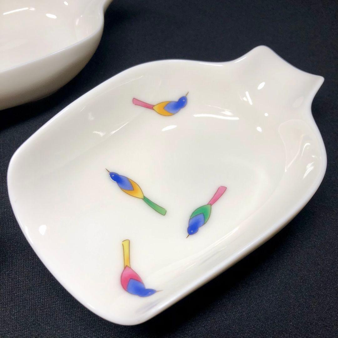 香蘭社 なかよし 小鉢 5客 レア ボウル 皿 プレート