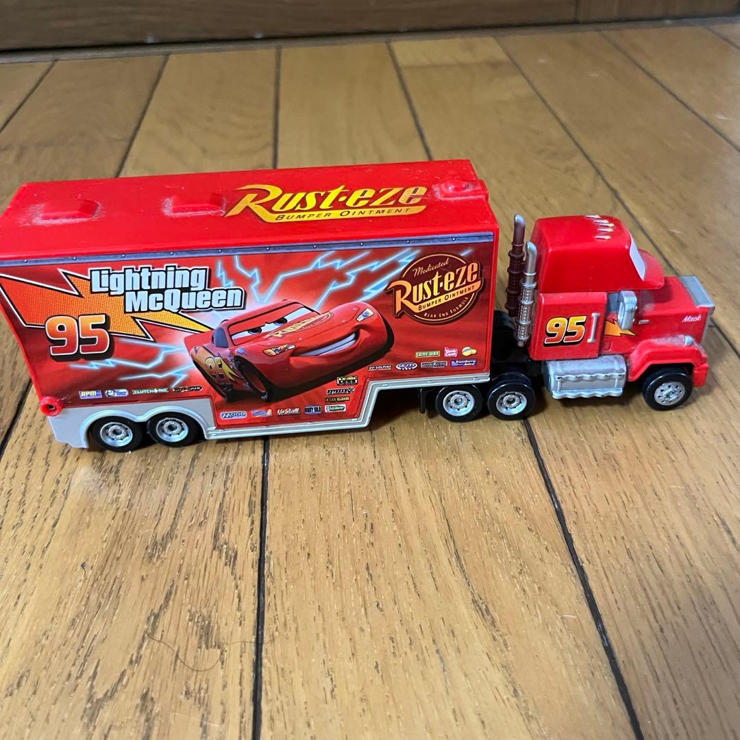 トミカ ライトニング・マックィーン ミニカー 95号 Rust-eze - メルカリ