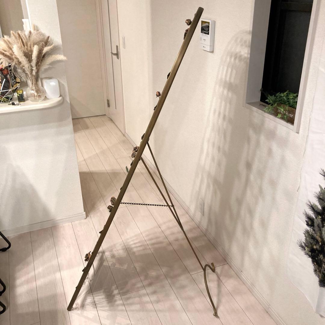 ウォールミラー　アーチ型 スタンドミラー ヴィンテージ アンティーク　アイアン