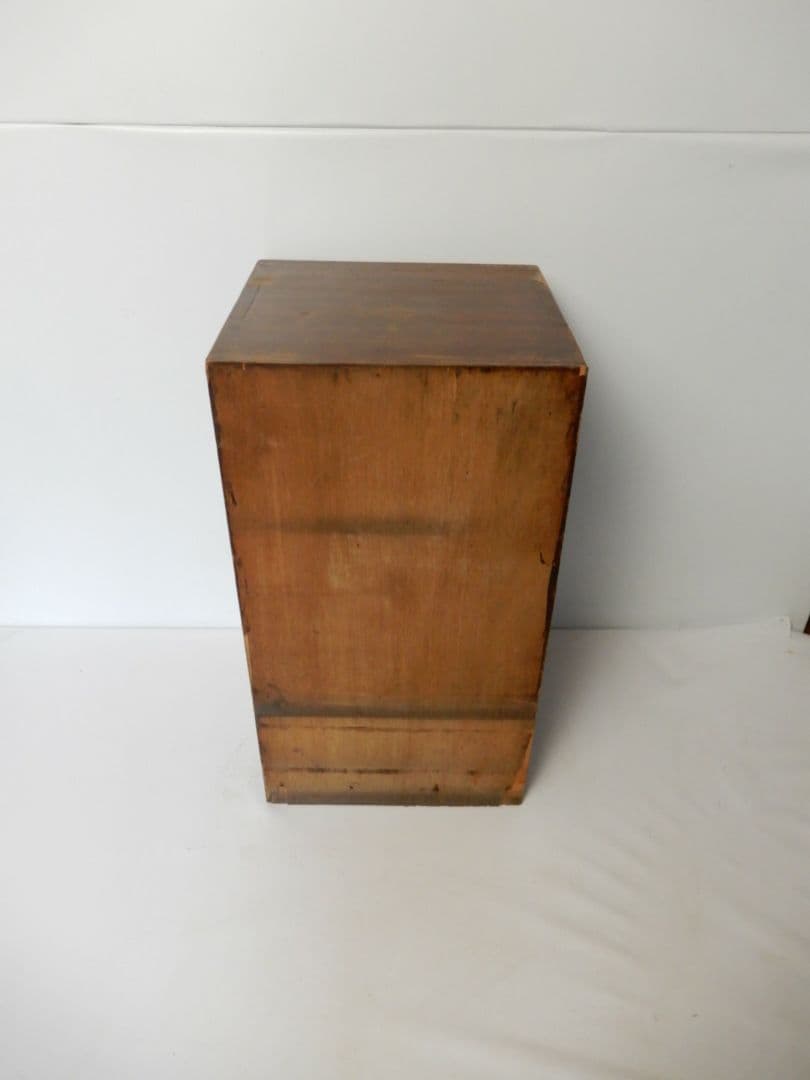 【昭和レトロ アンティーク】引き出し 引き戸 五段