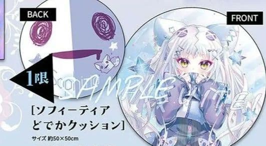 C107 翡翠亭 和泉つばす ソフィーティア どてかクッション 9nine