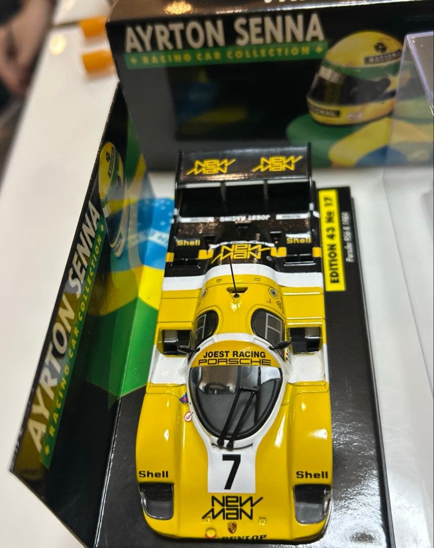 訳あり絶版！希少 1/43ミニチャンプス ポルシェ956K A.セナ - メルカリ