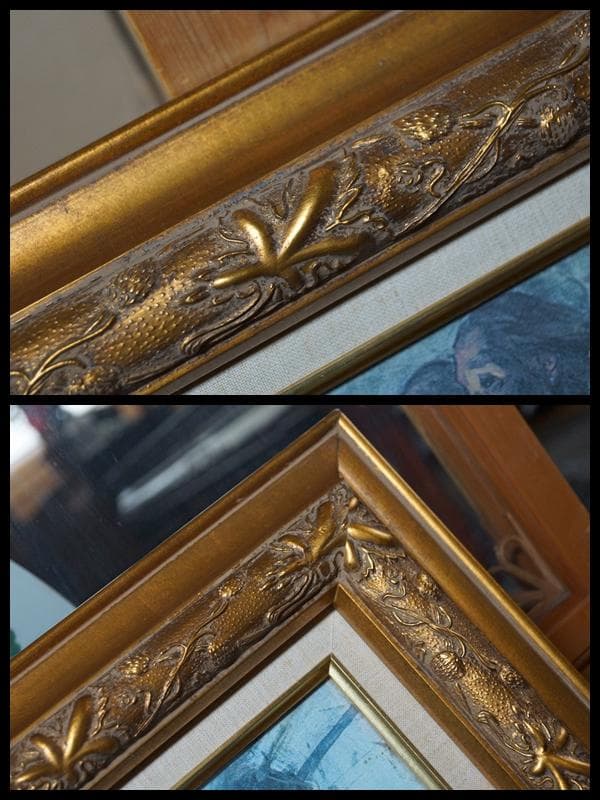 ロマン主義画家青木繁『海の幸』プリハード複製画 日本ハードコート