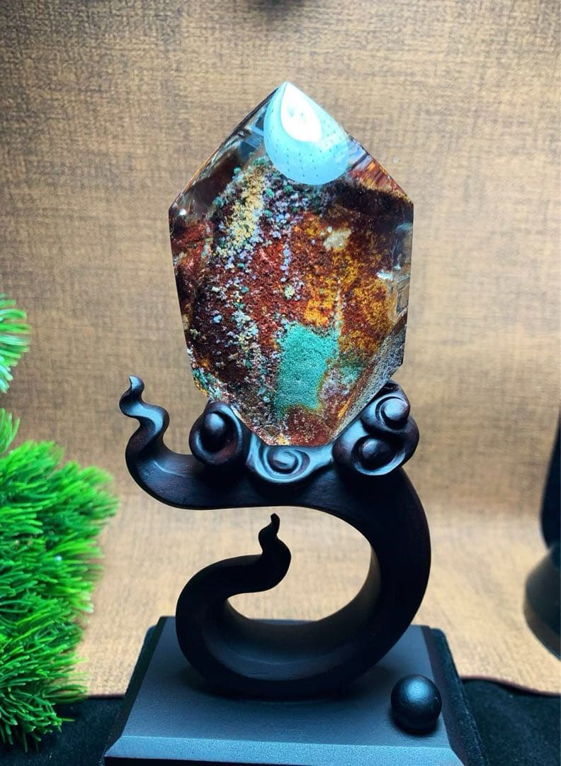 ⭐︎【極上品】天然 ガーデン クォーツ 置物 172.3g