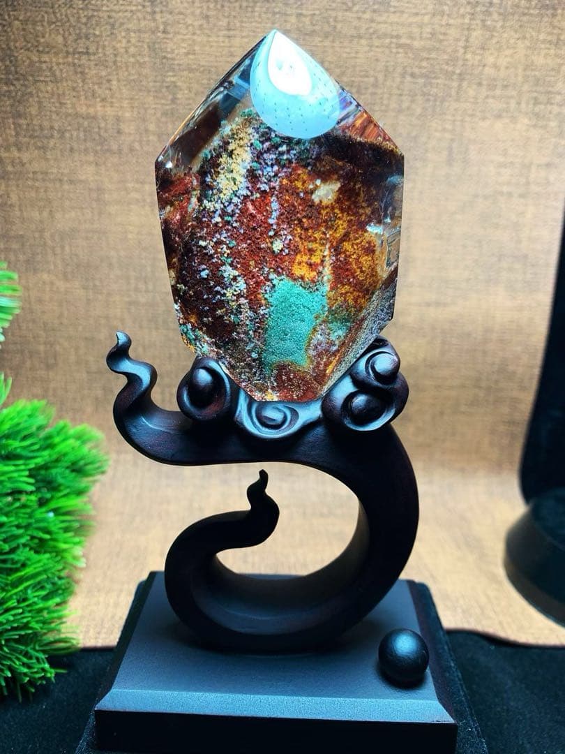 ⭐︎【極上品】天然 ガーデン クォーツ 置物 172.3g