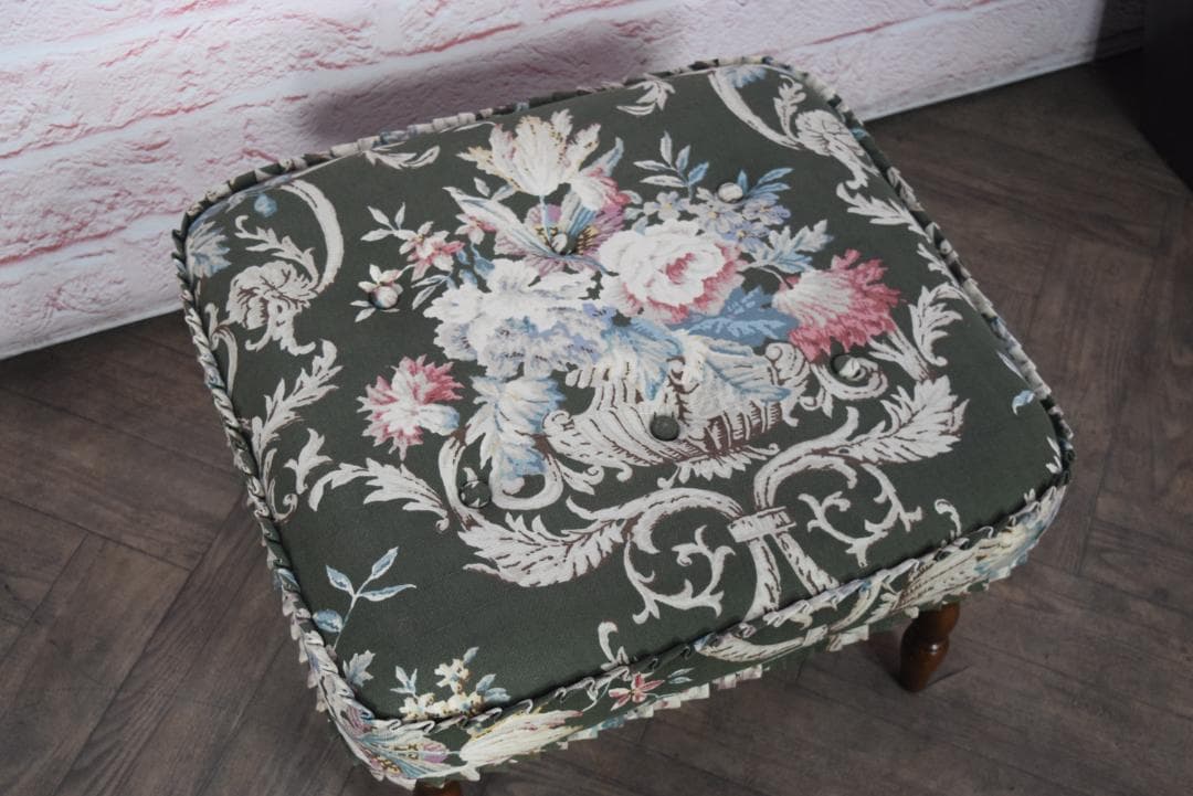 karimoku/カリモク コロニアルシリーズ オットマン スツール b