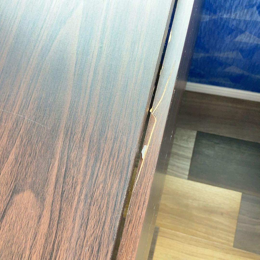 折りたたみテーブル 作業台 ウォルナット スチール