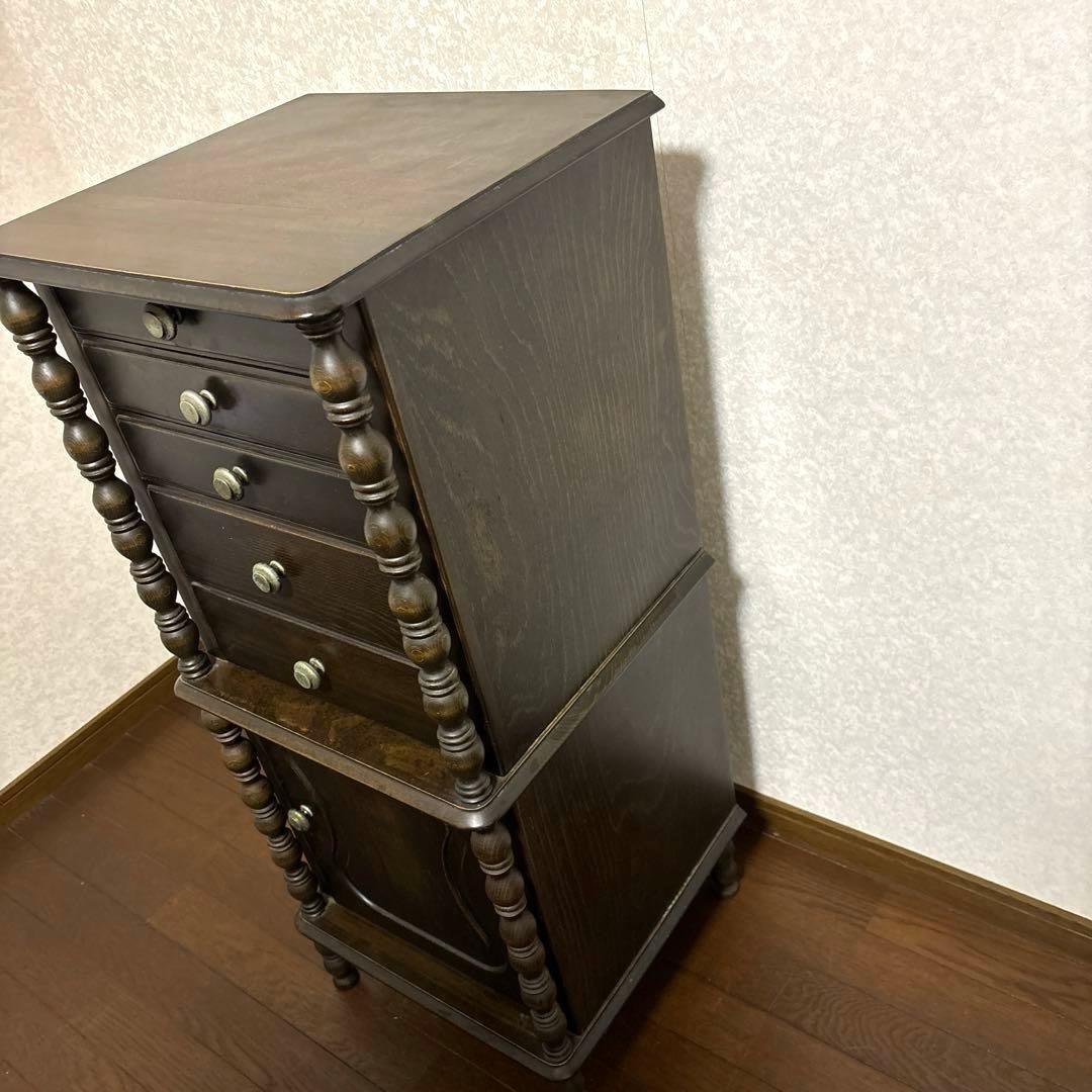 【良品】アンティーク チェスト キャビネット