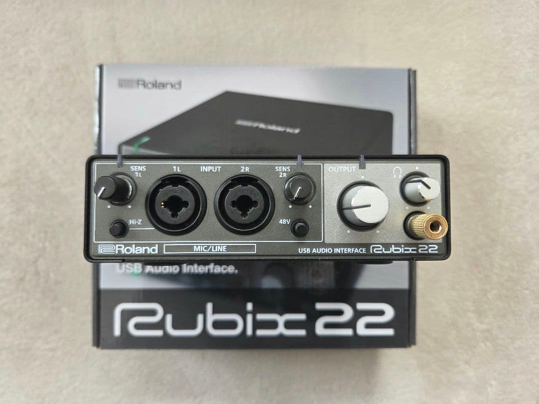 Roland Rubix 22 USBオーディオインターフェイス