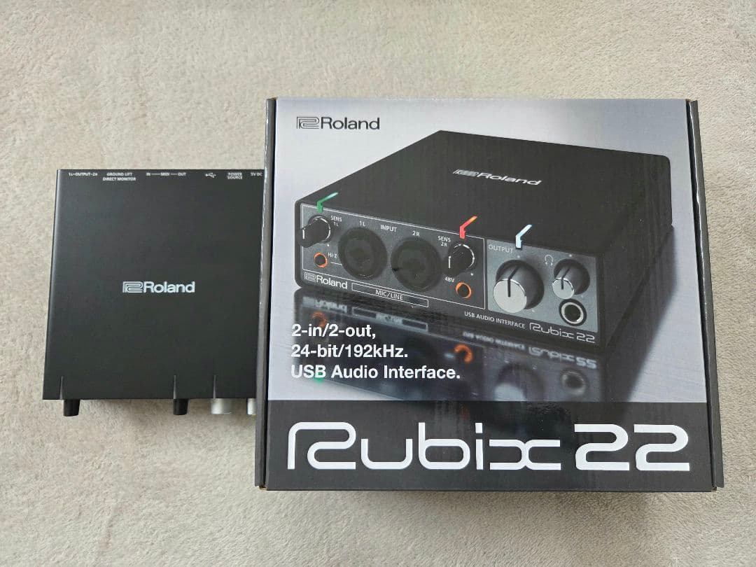 Roland Rubix 22 USBオーディオインターフェイス