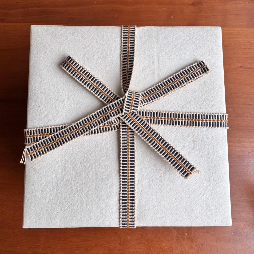 〈未使用木箱付〉廣永窯 赤絵花鳥文鉢 陶器 川喜田半泥子