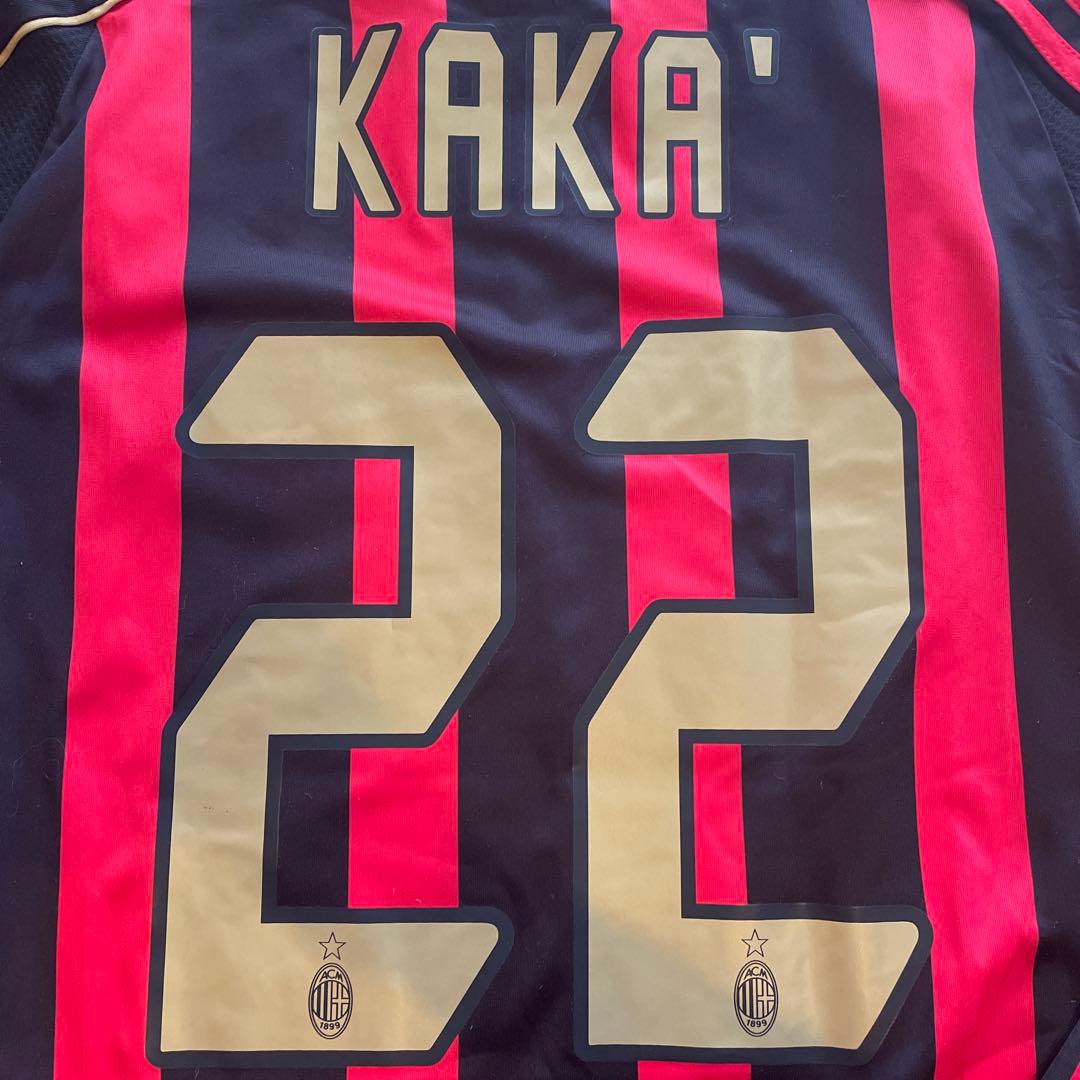 06-07 ACミラン カカ 長袖 ユニフォーム アディダス L - メルカリ