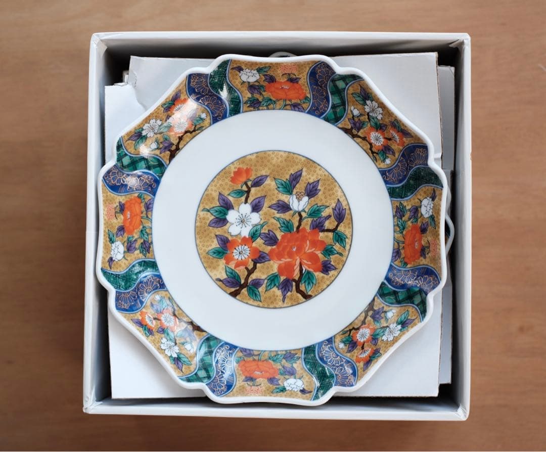 有田焼　南山窯　絵皿　５枚セット