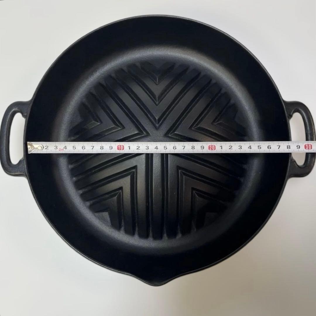岩鋳　南部鉄器ジンギスカン鍋　深鍋