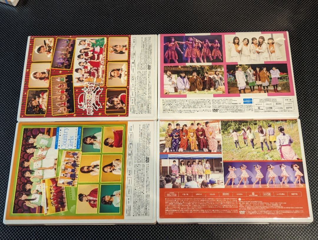 カントリー・ガールズ FC限定DVD 4本セット クリスマス SATOYAMA