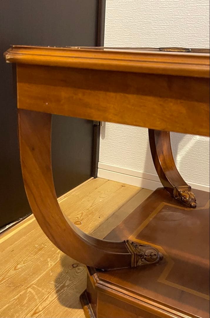 アジアン家具　象嵌　エスニック　ローテーブル　ちゃぶ台　ダイニング