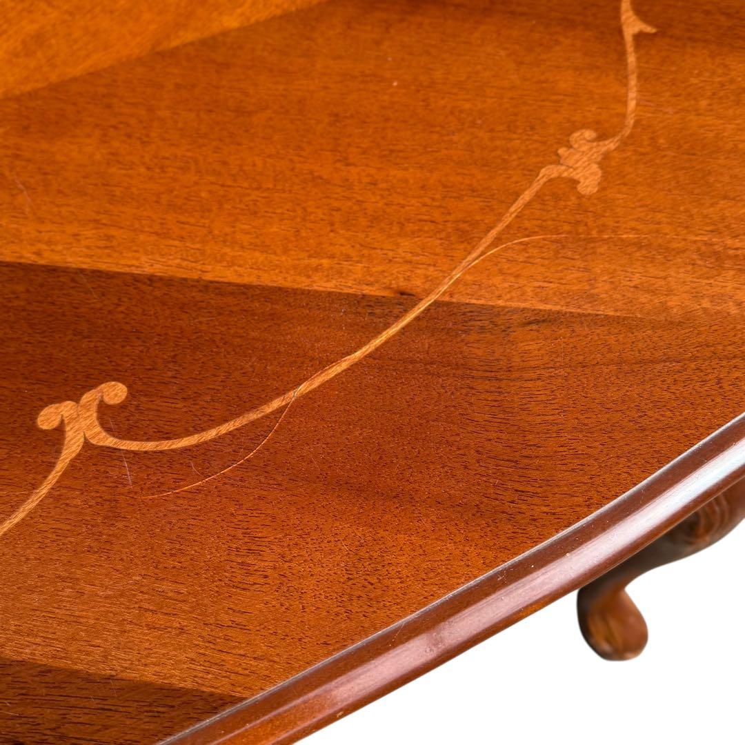 KZ022 イタリア製 象嵌細工　コーヒーテーブル　ローテーブル　クラッシック