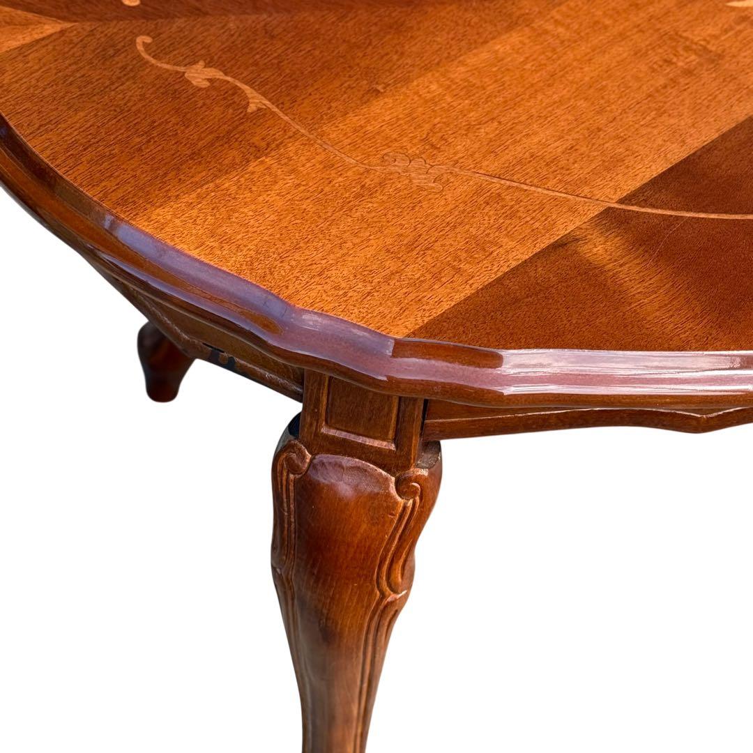 KZ022 イタリア製 象嵌細工　コーヒーテーブル　ローテーブル　クラッシック