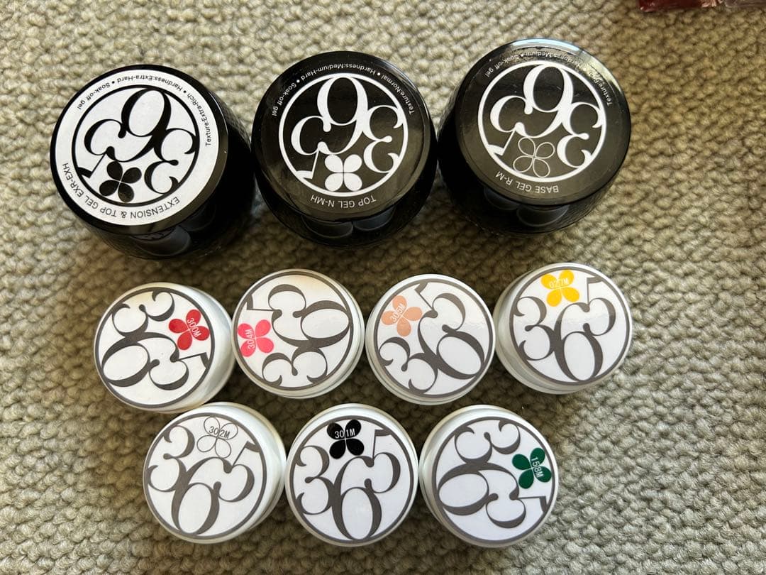 ネイルアート練習用具セット