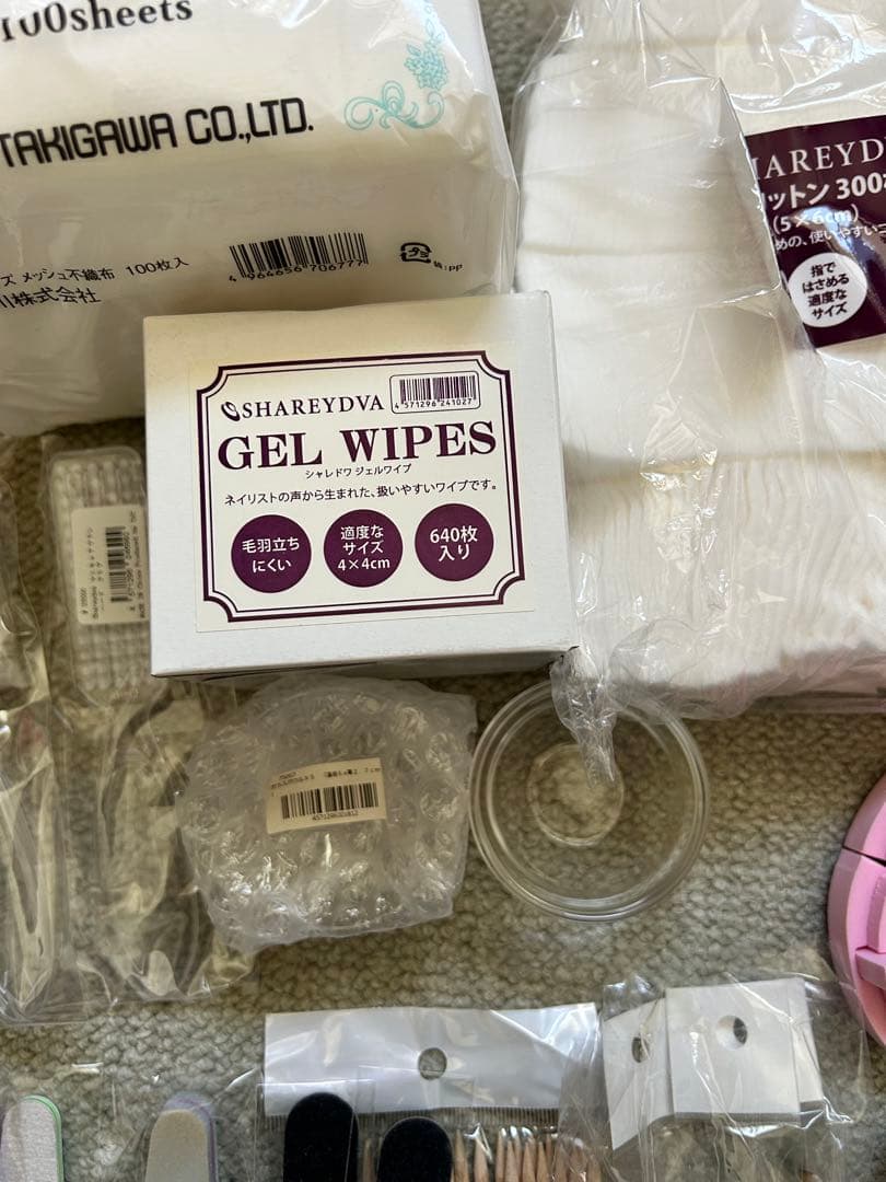 ネイルアート練習用具セット