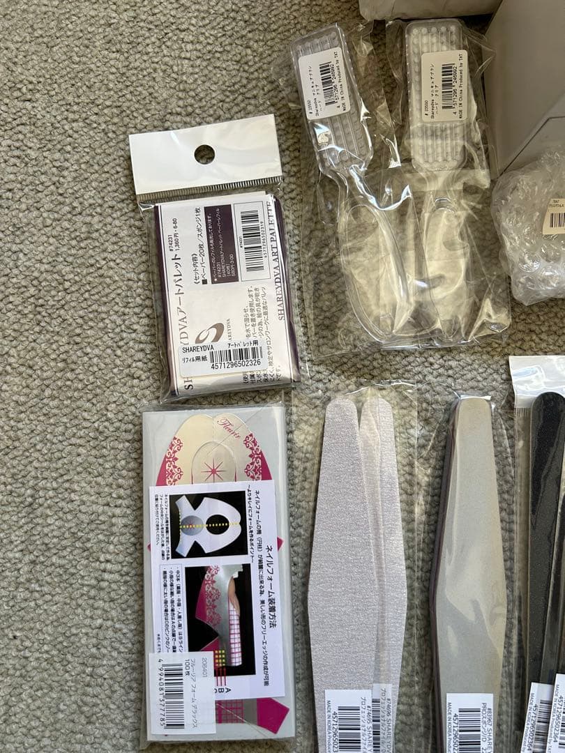 ネイルアート練習用具セット