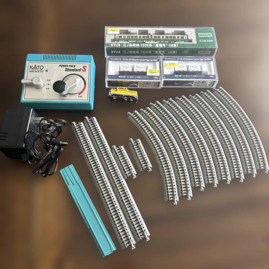 江ノ島電鉄1500形 \" 嵐電号 \"（M車）Ｎゲージ　まとめて