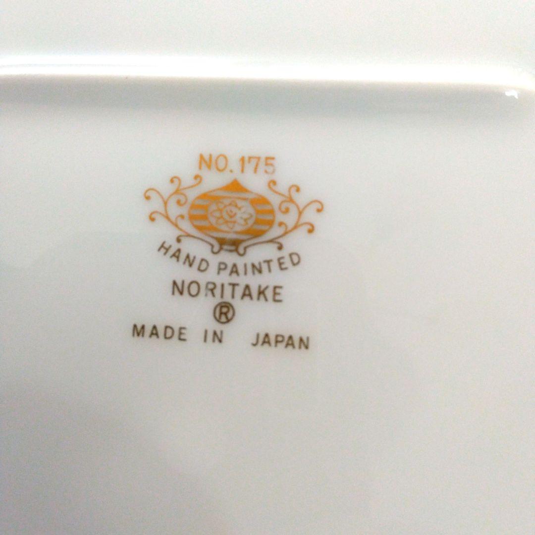 ヴィンテージ・オールドノリタケ・金彩&クリーム(パターン175)・大皿