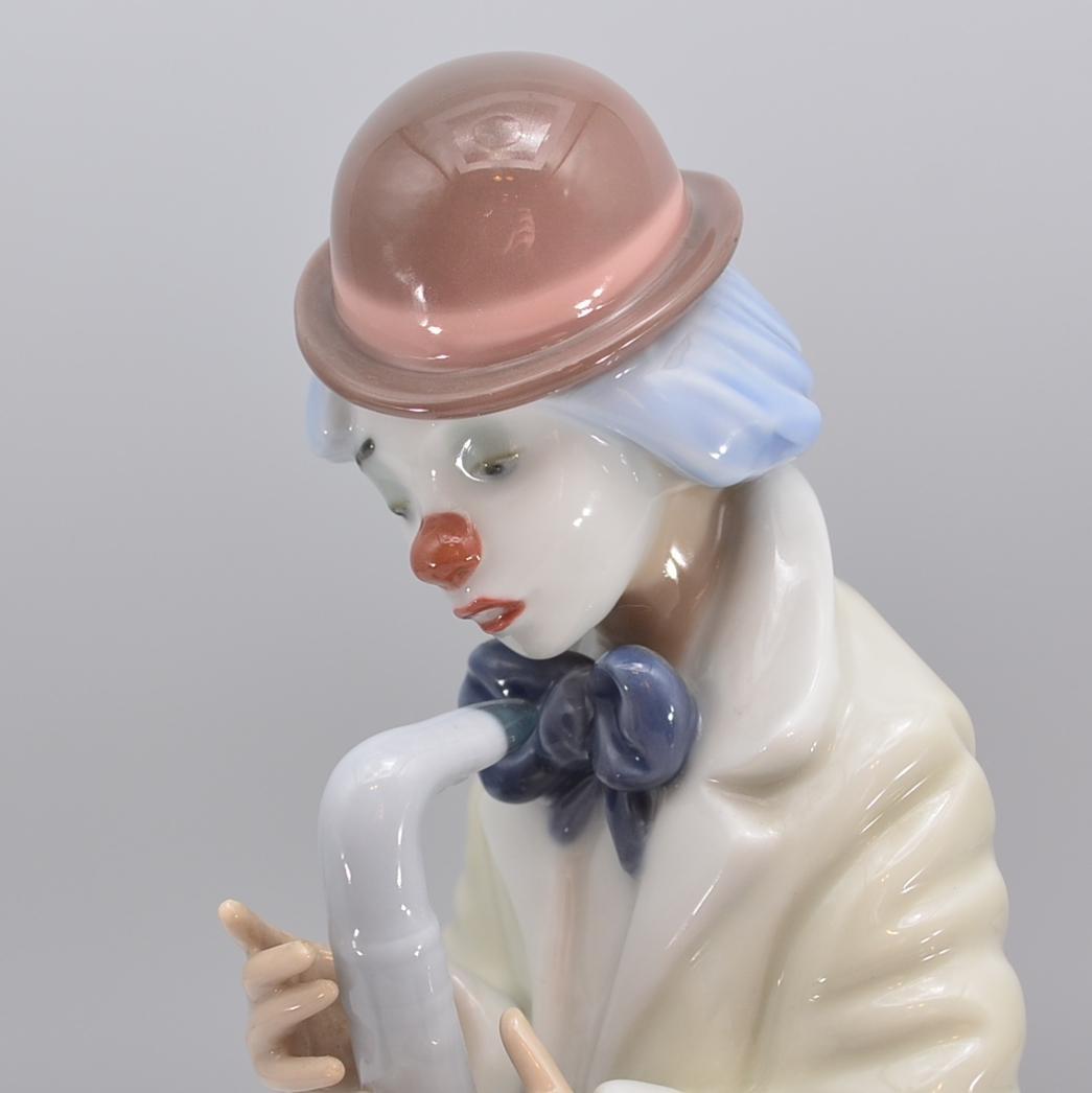 悲しきサックス　＃5471　★リヤドロ　スペイン　ポーセリン　光沢仕上げ　絶版