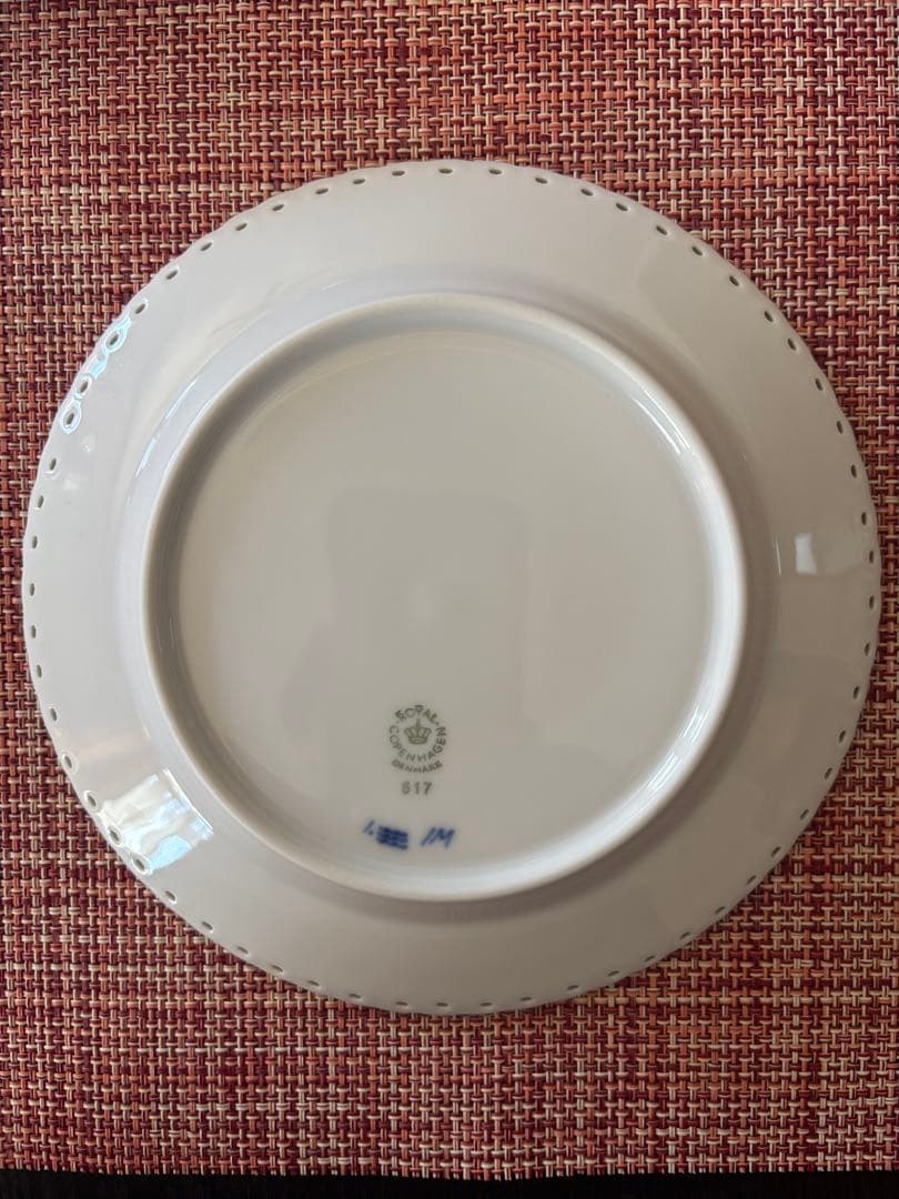 Tatara さん専用　ブルーフルーテッド フルレース 17cm 6枚セット