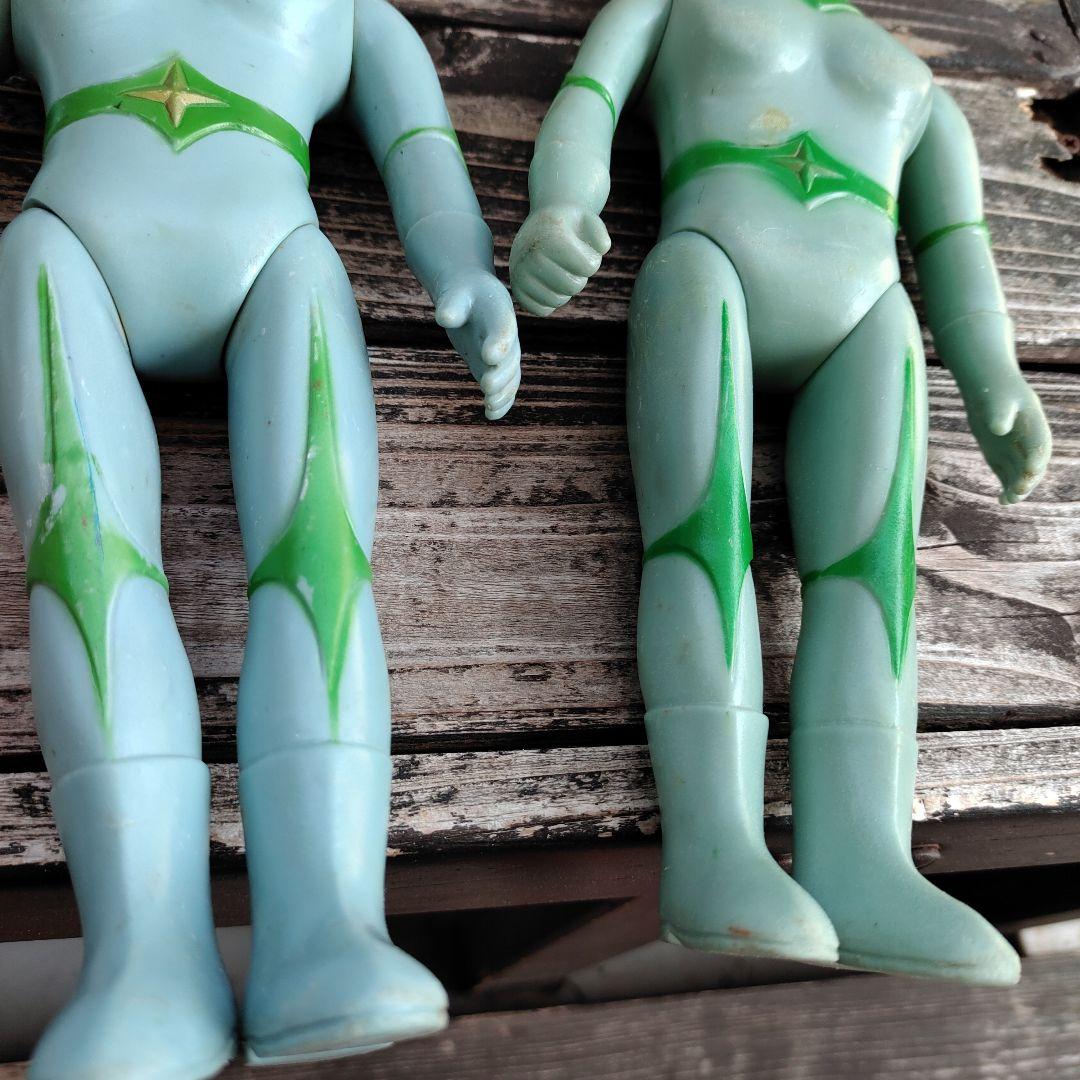 ミラーマン ソフビ 版権 無版権 当時物 2体セット - メルカリ