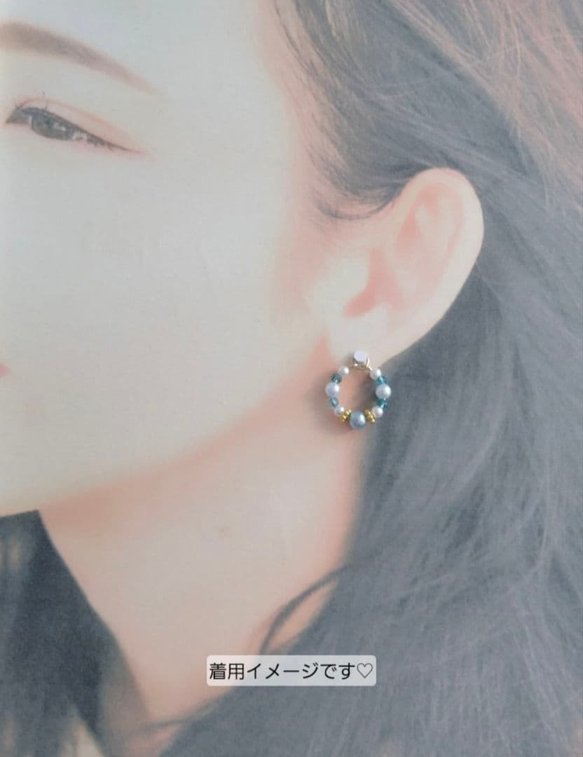 【商談中です】ハンドメイドコネクターチャーム⭐とんがらない⭐春カラー