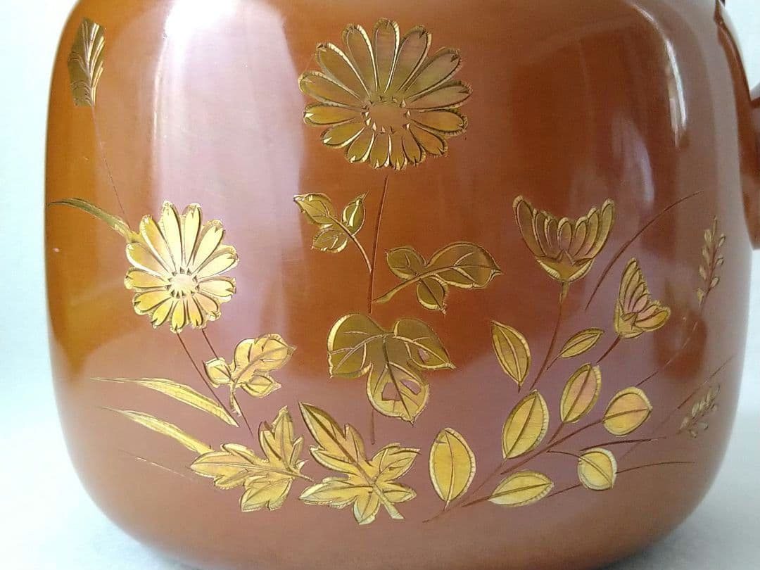 水注 秋草 茶道具 口蓋付